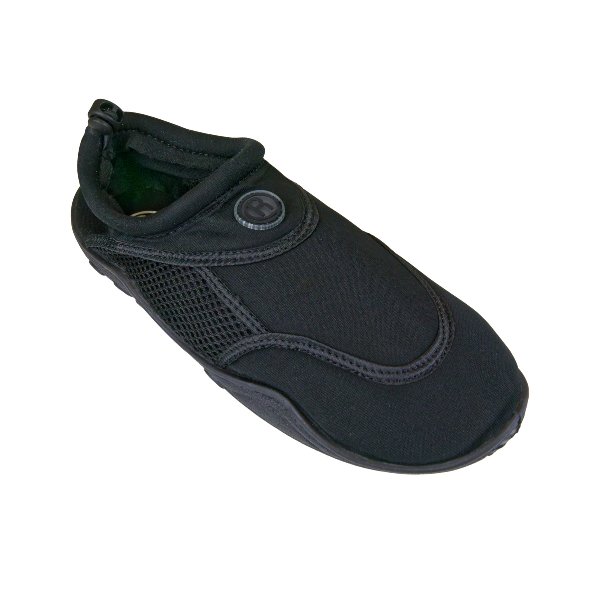 Rutscherlebnis Aqua-Schuhe in Schwarz