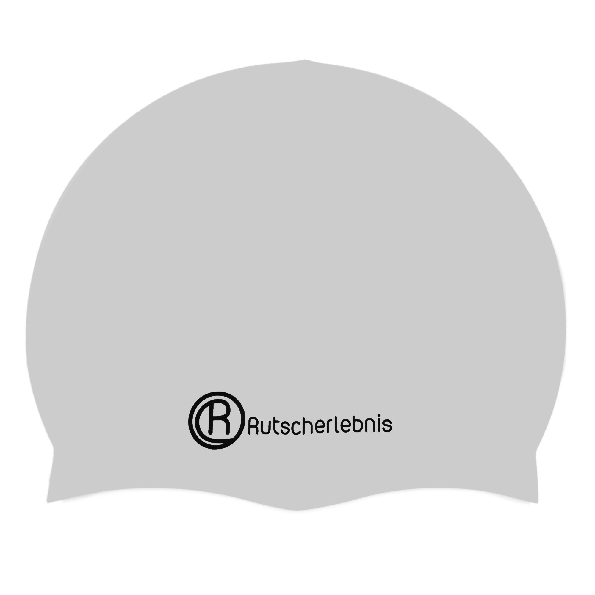 Silicone Cap Silber/Schwarz